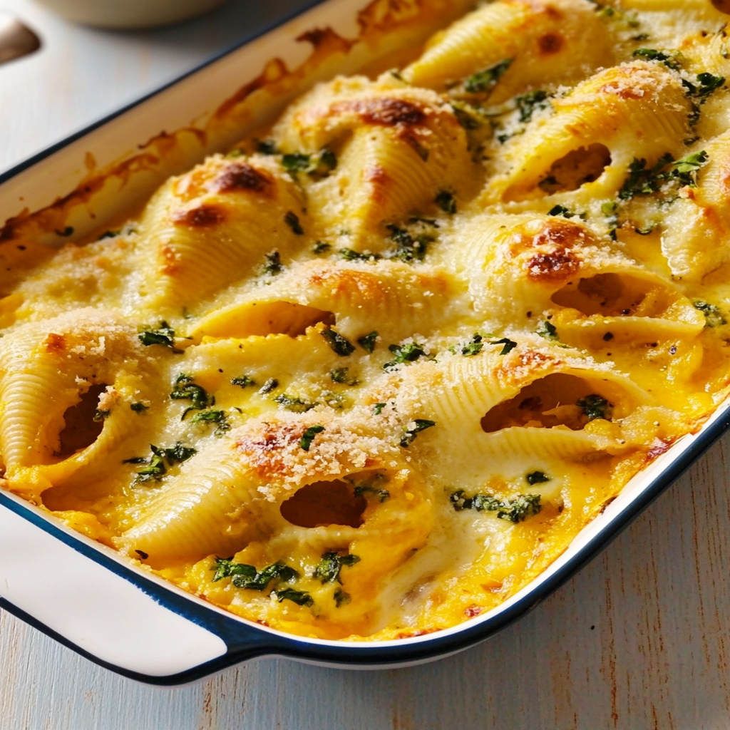 Butternut Squash Stuffed Shells