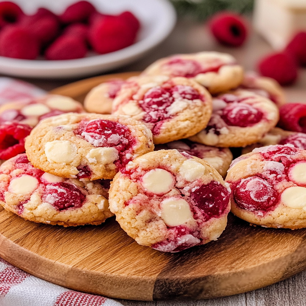 Friendsgiving Raspberry Spark New Years Cookies